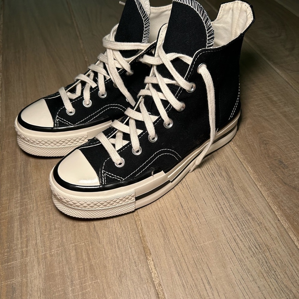 Converse Classic Black and White High-Tops
